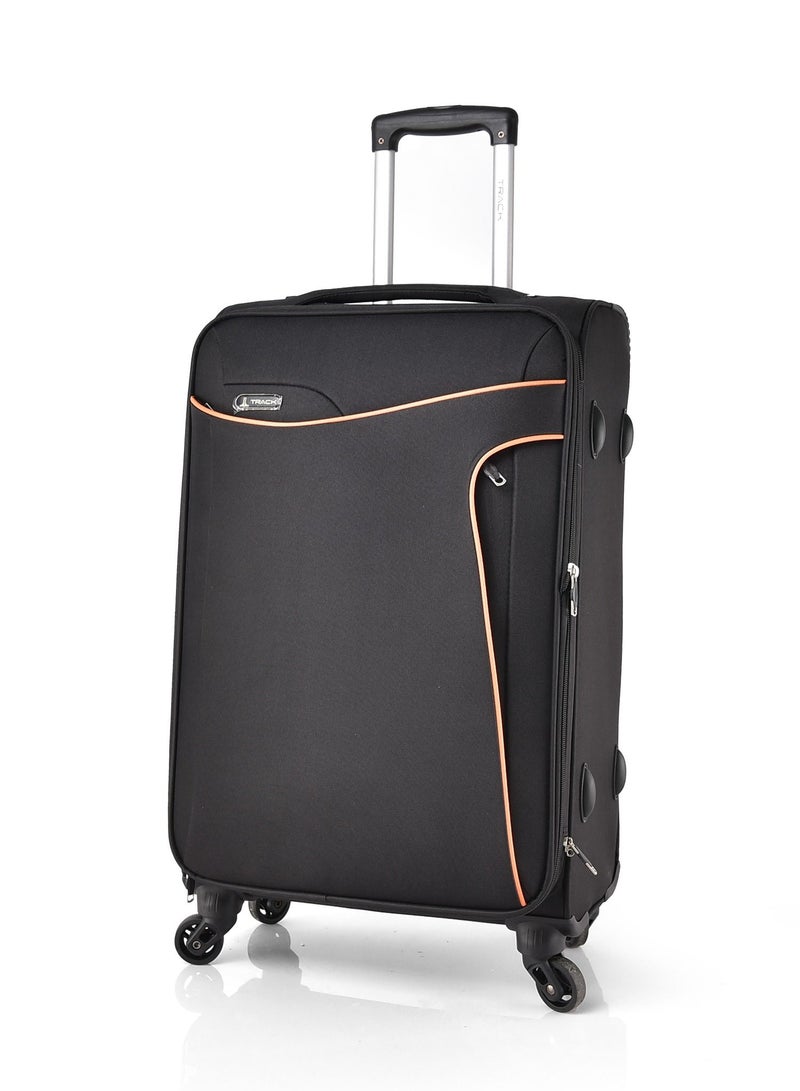 TRACK Luggage fabric set 3 pieces, 28/24/20 inch  Black - Image 3