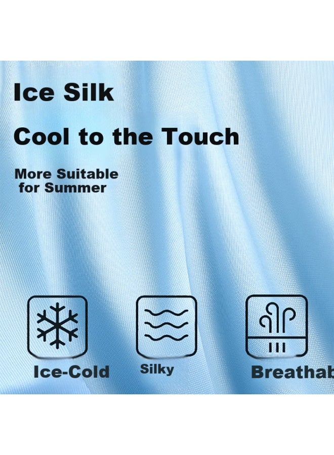 Nanjiren Men's Ice Silk Seamless Antibacterial Underwear 10a Men's Briefs Men's Boxer Shorts Men's Flat Angle Shorts Head New Style 6 Pieces L - Image 4