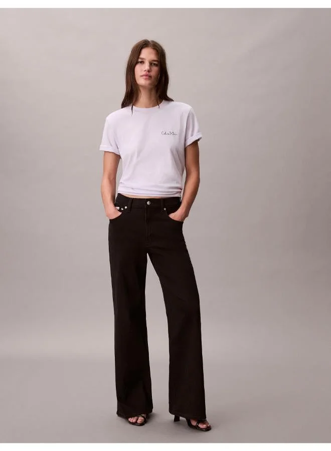 Calvin Klein Jeans  Graphic Crew Neck T-Shirt for Women | Best Price UAE