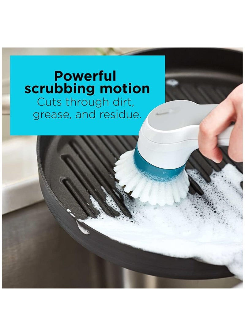 BLACK+DECKER - Black & Decker Grimebuster Pro Power Scrubber Brush, Rechargeable (BHPC110), White - Image 1