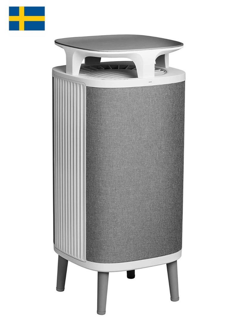 Blueair داست ماغنت DM-5240i | ينظف حتى 20 متر مربع، 232 م³/ساعة معدل تدفق الهواء النظيف، جودة الهواء، تقنية هيفاسايلنت تزيل 99.97% من حبوب اللقاح، الغبار، العفن، البكتيريا، الفيروسات، المركبات العضوية المتطايرة، الروائح - Image 1