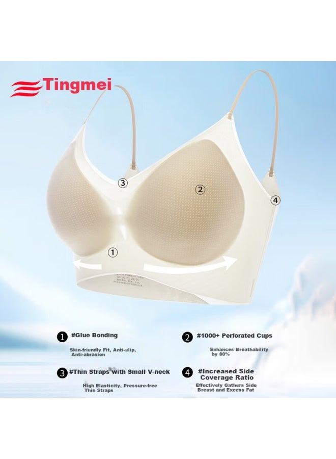 Gracewell Foundation Liquid Strap Dress Special Small Chest Push-up Bra Women Thin Strap Seamless Invisible Bra Beautiful Back Summer Thin Style - Image 3