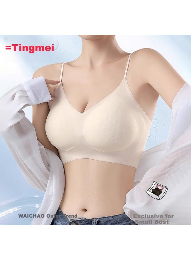 Gracewell Foundation Liquid Strap Dress Special Small Chest Push-up Bra Women Thin Strap Seamless Invisible Bra Beautiful Back Summer Thin Style - Image 5