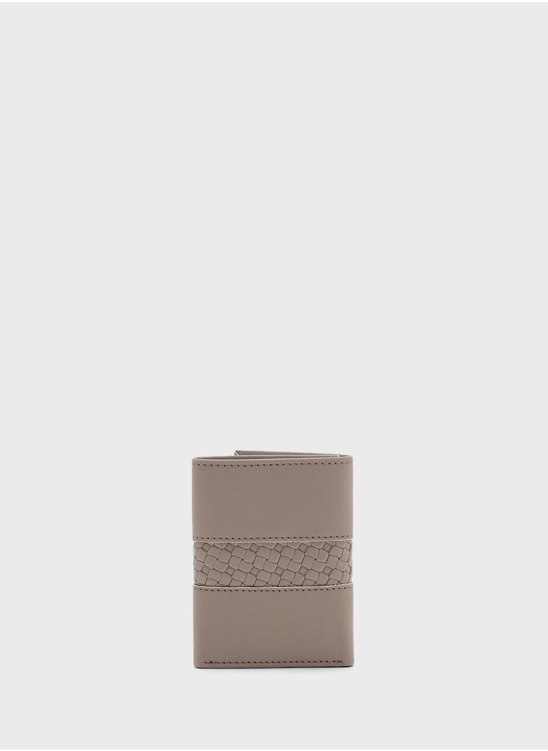 Robert Wood - Leatherette Tri-Fold Wallet - Image 1
