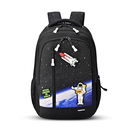 Gear Girls 3PCS Backpack Set, Stylish Bookbag Set with Small Crossbody Bag and Pen Bag, Large Capacity School Bag with Multi Pockets, Lightweight Waterproof Daypack for Girls, Suitable for Primary School, Excursion and Outdoor Activities - Image 1