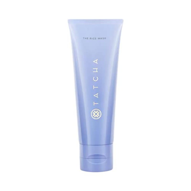 TATCHA تاتشا غسول الوجه الكريمي الناعم من الأرز ينظف الشوائب دون تجريد البشرة للحصول على بشرة ناعمة ومتألقة 4 أونصات