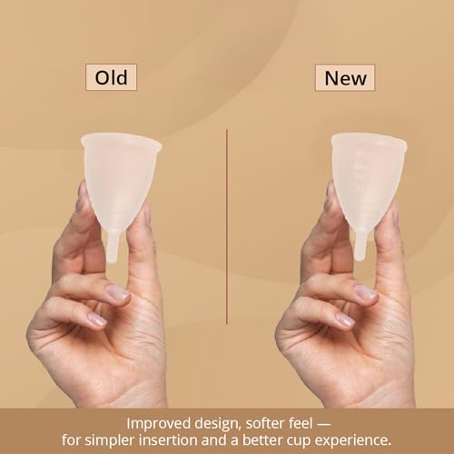 Carmesi Menstrual Cup for Women | Large Size - With Free Pouch | Rash-Free, Itch-Free, Odour-Free | 8-10 Hours of Leaks-Free Comfort | 100% Biocompatible Medical-Grade Silicone Cups - Image 2