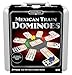 Pressman Premium Classics Mexican Train Dominoes Aluminum Carry Case for Storage and Travel 210 Players Ages 8 - Image 2