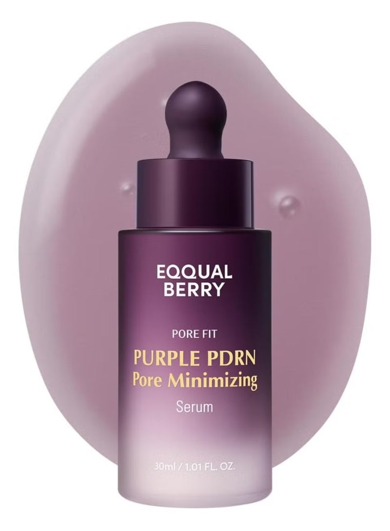 eqqualberry purple pdrn pore minimizing serum 30ml