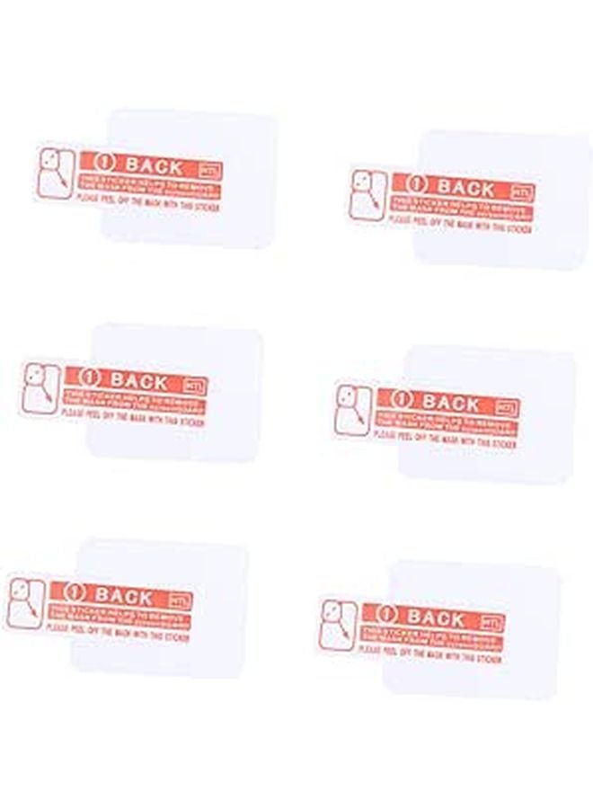 Tempered Glass Screen Protector 6 Pack 40mm Smartwatch Hardness Scratch Resistant - Image 1