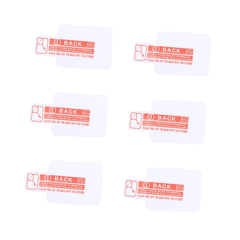 Tempered Glass Screen Protector 6 Pack 40mm Smartwatch Hardness Scratch Resistant - Image 2
