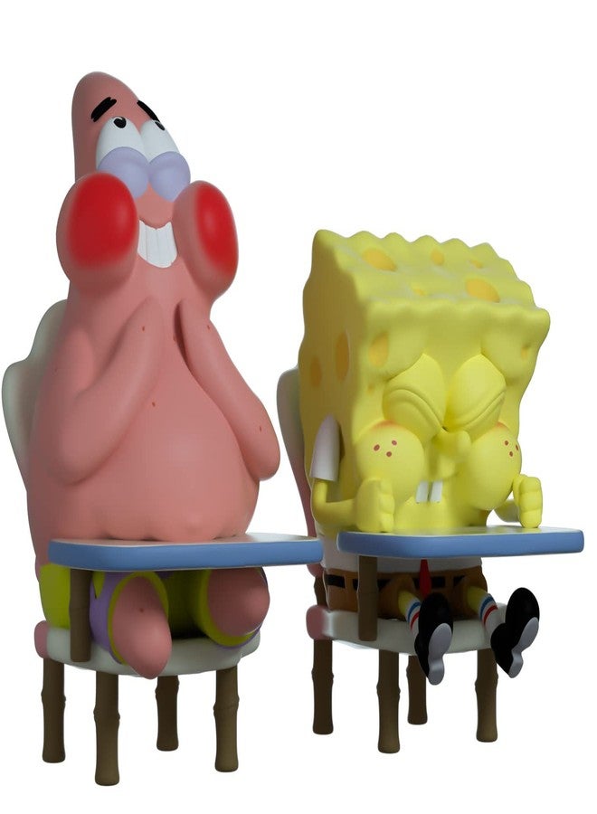 YOUTOOZ تمثال يوتوز 4 بوصة من سبونج بوب وباتريك من الميم الكوميدي "ما هو أكثر مرحًا من 24" - Image 4