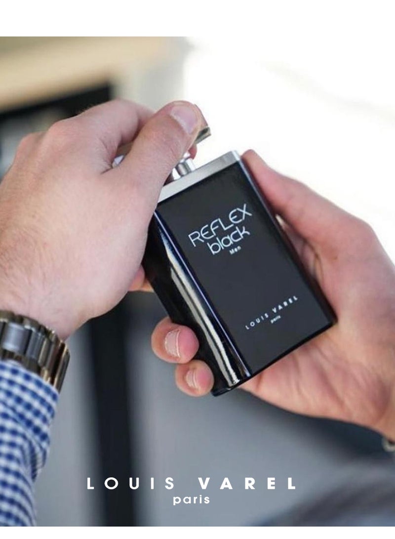 LOUIS VAREL REFLEX BLACK MEN EDT 100 ML - Image 2