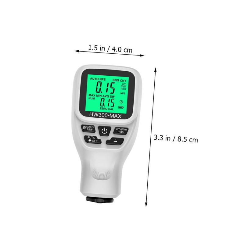 BUGUUYO Digital Paint Thickness Gauge for Car Coating Accurate Paint Thickness with LCD Display Automotive Paint Gauge Thickness Tester Handheld Coating Thickness - Image 2