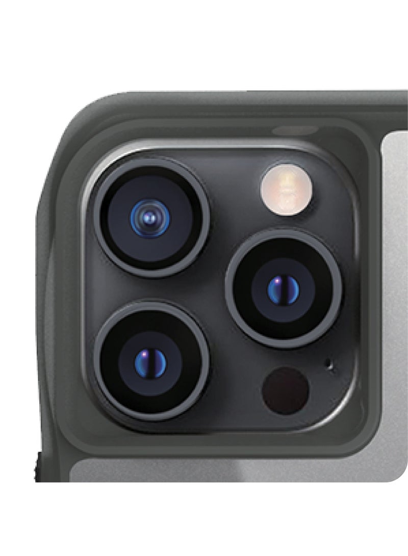 HELMET Premium Protective Case for iPhone 15 Pro Max – MagSafe Compatible & Durable Transparent Design  - Image 4