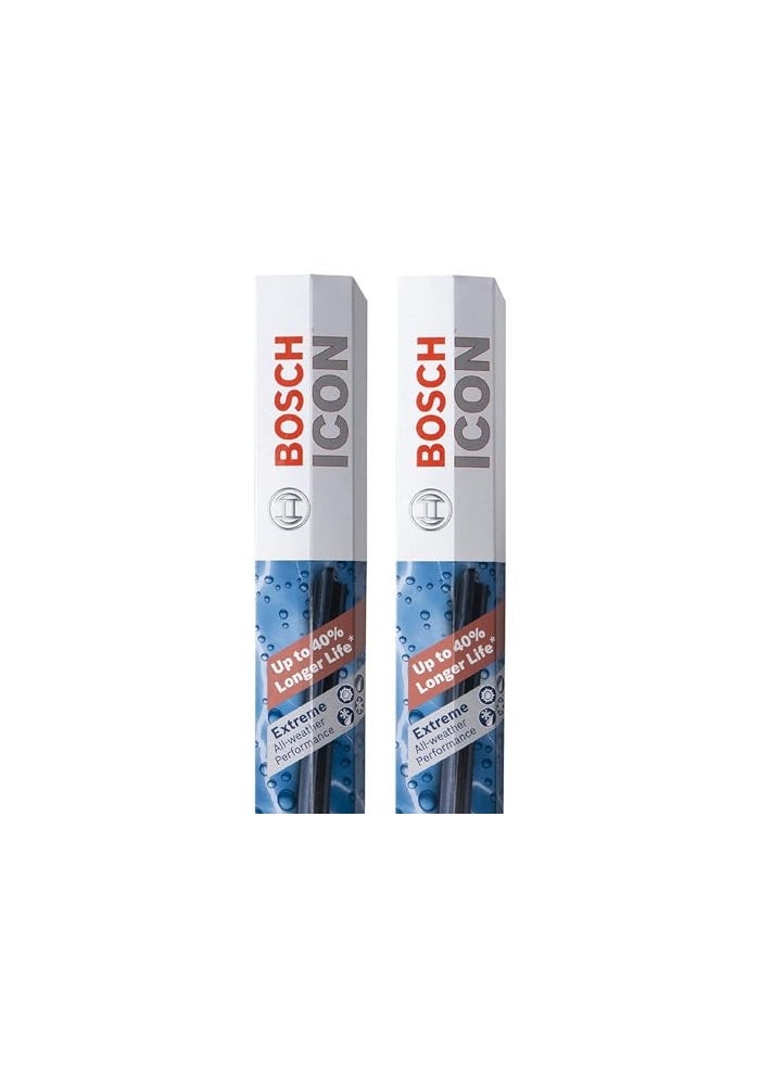 Bosch ICON Wiper Blades 21A21A (Set of 2) - All-Weather Performance - Image 1
