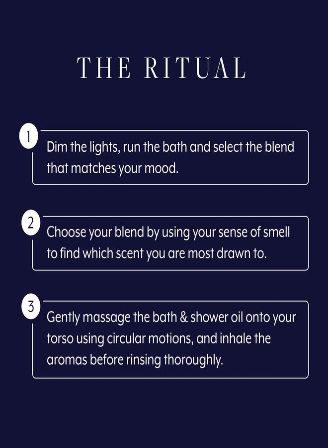 Aromatherapy Associates خليط الزيوت الأساسية من أروما ثيرابي أسوشيتس - زيوت الجسم والدش الفاخرة للبشرة الجافة والعلاج العطري اليومي، 10 عبوات (0.30 أونصة سائلة لكل منها) في علبة هدايا زخرفية - Image 3