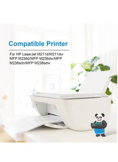 Asta ASTA 136A W1360A Toner Cartridge Compatible For HP LaserJet M211d M211dw MFP M236d M236dw M236sdn M236sdw Printer W1360 1360A 1360 136 With Chip Printing Black  - Image 3