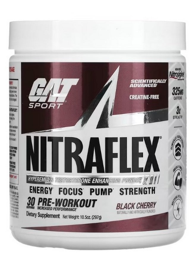 GAT Sport NITRAFLEX Black Cherry 10.5 oz 297 g  - Image 1