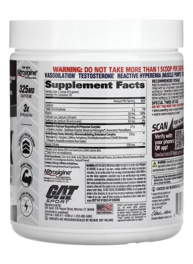 GAT Sport NITRAFLEX Black Cherry 10.5 oz 297 g  - Image 2