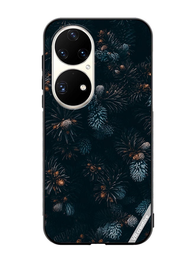 VR CREATIVE Protective Case Cover For Huawei P50 Pro Pinus Design Multicolour - Image 1