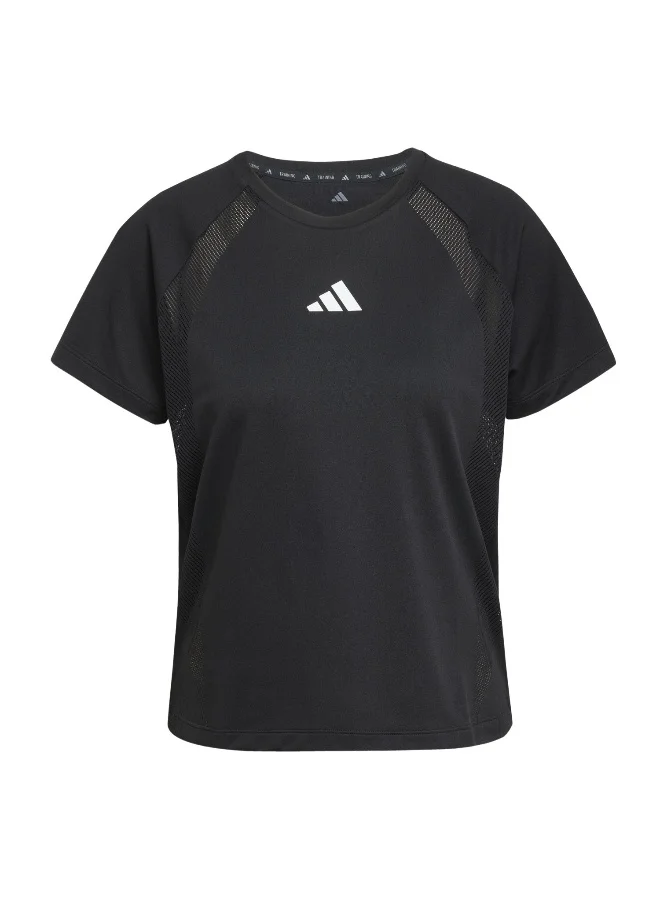 Adidas Adidas All Gym T-Shirt Black T-Shirt (Short Sleeve) T-Shirts For Women