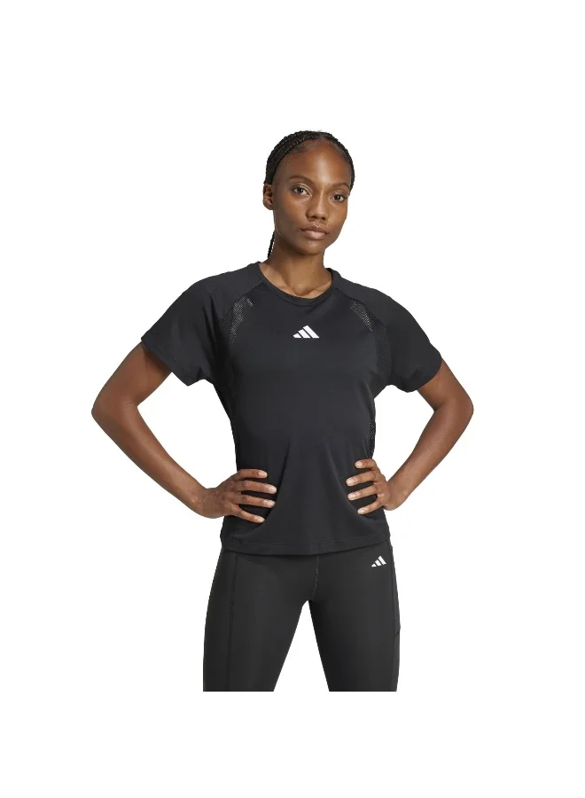 Adidas Adidas All Gym T-Shirt Black T-Shirt (Short Sleeve) T-Shirts For Women