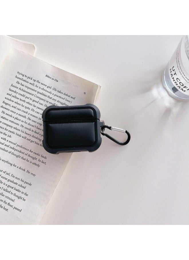 Generic - Cotton-filled Earphone Case 3 Generation Down Jacket Drop-resistant Bluetooth Earphone Case For Airpods 1/2pro Winter Protective Cover-Color:Silver For Apple-Applicable Model:Airpods Pro2 - Image 1