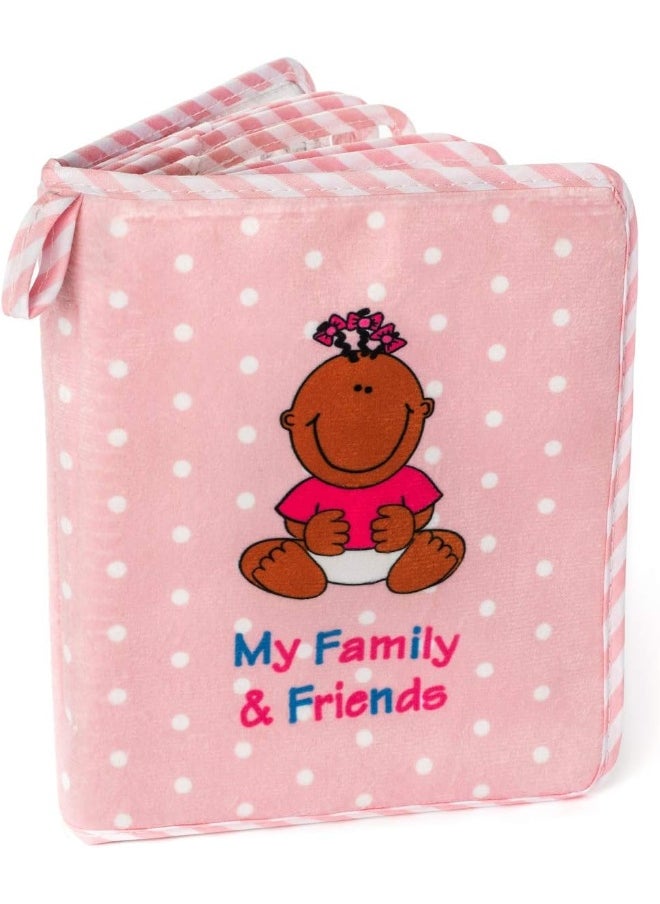 Genius Baby Toys Girl's My First Photo Album - Black African American Family & Friends  - Image 1