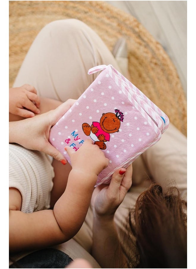 Genius Baby Toys Girl's My First Photo Album - Black African American Family & Friends  - Image 5