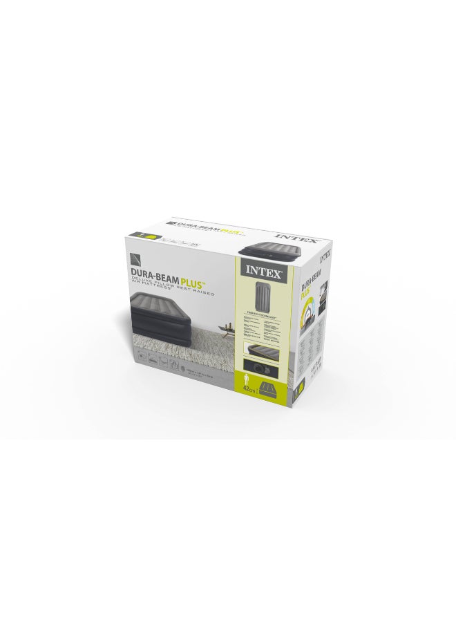 INTEX Durabeam Inflatable Airbed combination Grey - Image 4