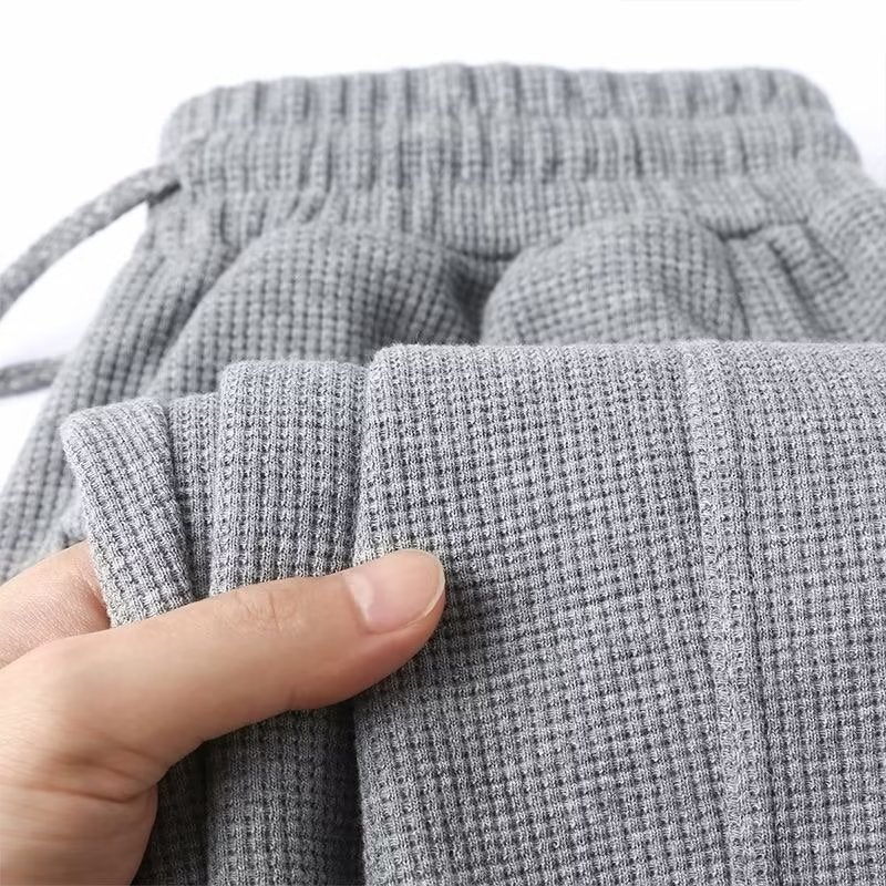 سروال رياضي غير محدد الجنس فضفاض أسود - Image 5