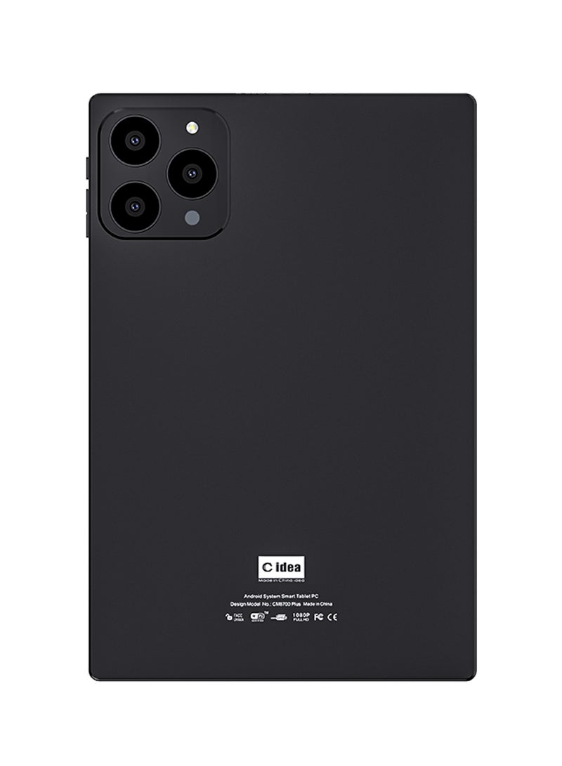 سي آيديا CM8700 بلس جهاز لوحي ذكي IPS مقاس 10 بوصات مع لوحة مفاتيح وقلم وماوس 8 جيجابايت RAM 1 تيرابايت ROM كاميرا مزدوجة شريحة واحدة 5G LTE واي فاي GPS أندرويد 15 جهاز لوحي للأولاد والبنات - أسود - Image 2