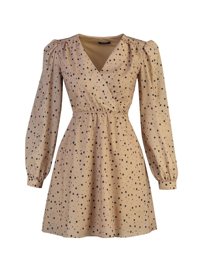 Dress - Brown - Mini