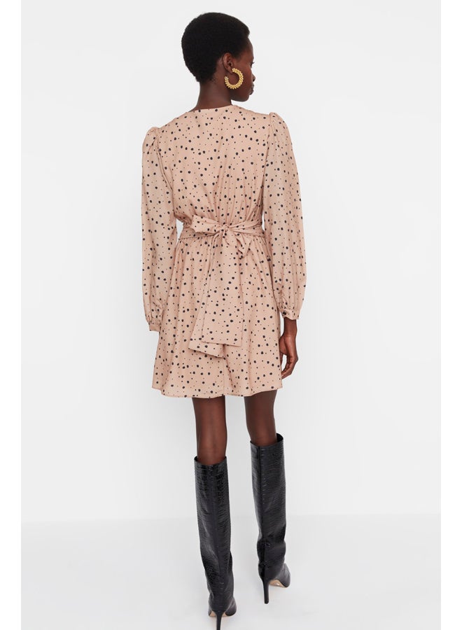 trendyol Dress - Brown - Mini  - Image 5