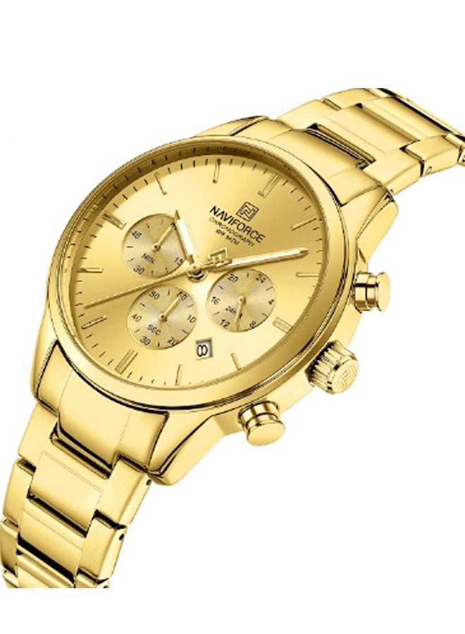 NAVIFORCE Men’s Watch Chronograph Business Quartz Wrist Watches Waterproof NF8076 - Image 2