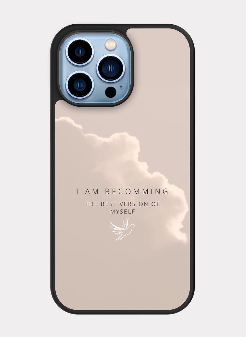 بكسلات كفر ايفون 13 برو ماكس اقتباس انجليزي ساصبح - Image 1