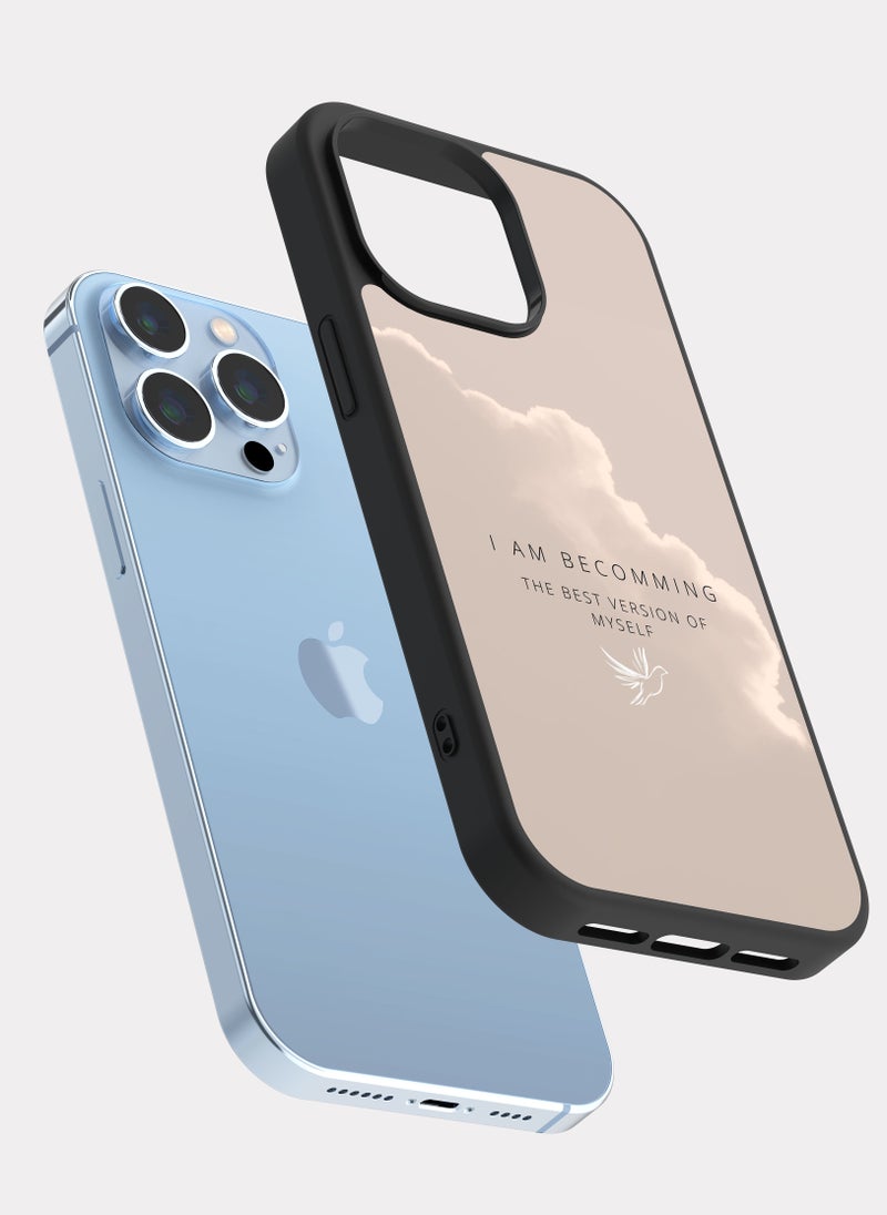 بكسلات كفر ايفون 13 برو ماكس اقتباس انجليزي ساصبح - Image 2