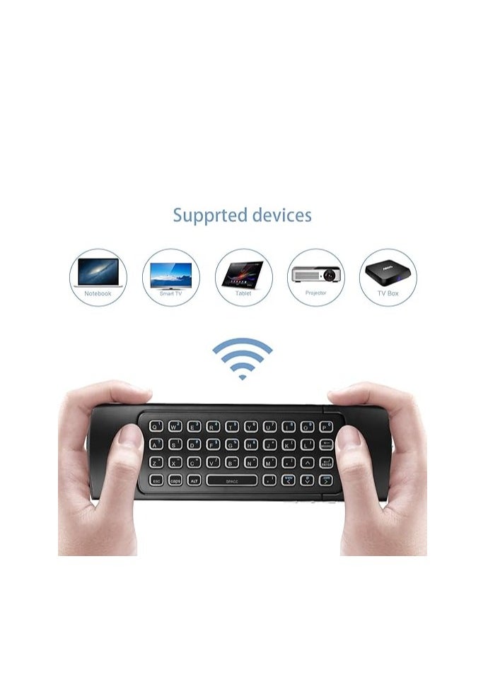 Generic - MX3 Pro Mini Keyboard Backlight Air Remote Mouse,Android TV Remote Control,IR Learning Mini Wireless Keyboard for Android TV Box.HTPC.IPTV.Pad.PS3/PS4 … - Image 1
