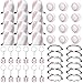 Poen 48 Pcs Baseball Party Favors Include 12 Drawstring Backpack 12 Mini Baseball 12 Keychain 12 Wax Thread Braided Bracelet Inspirational Team Gift - Image 3