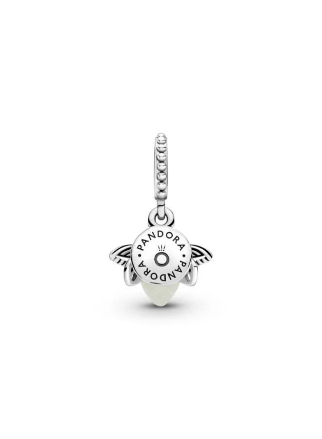 باندورا Glow-in-the-dark Firefly Dangle Charm