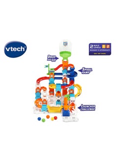 vtech 5 كرات مَرْمَرية و 62 قطعة بناء، مجموعة مسار إلكترونية  - Image 2