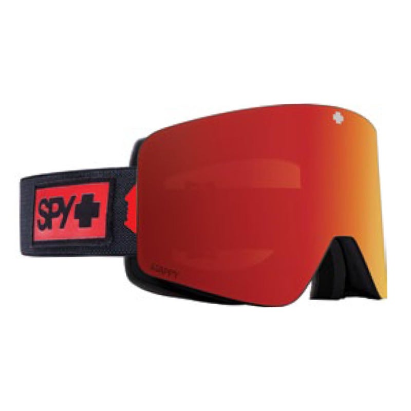 SPY Marauder NIGHT RIDERHAPPY BRONZE RED MIRROR  CLEAR
