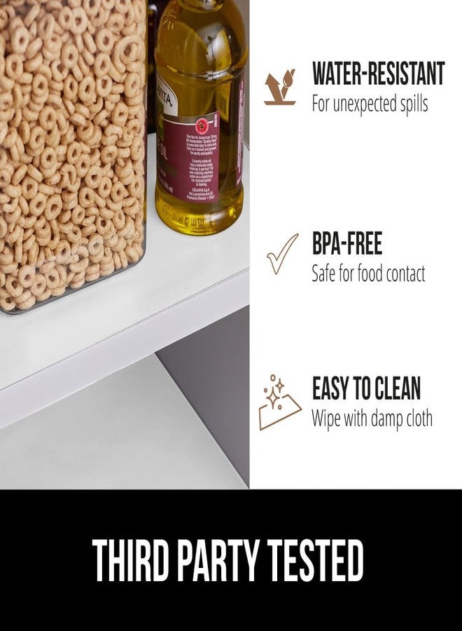 GORILLA GRIP Peel and Stick Paper, Removable Cover for Books, Shelves, Countertops, Drawers, Cabinets and Crafts, Easy Install Kitchen Decor, Shelf, Cabinet Liners, 17.5 in x 10 FT Bright White - Image 5