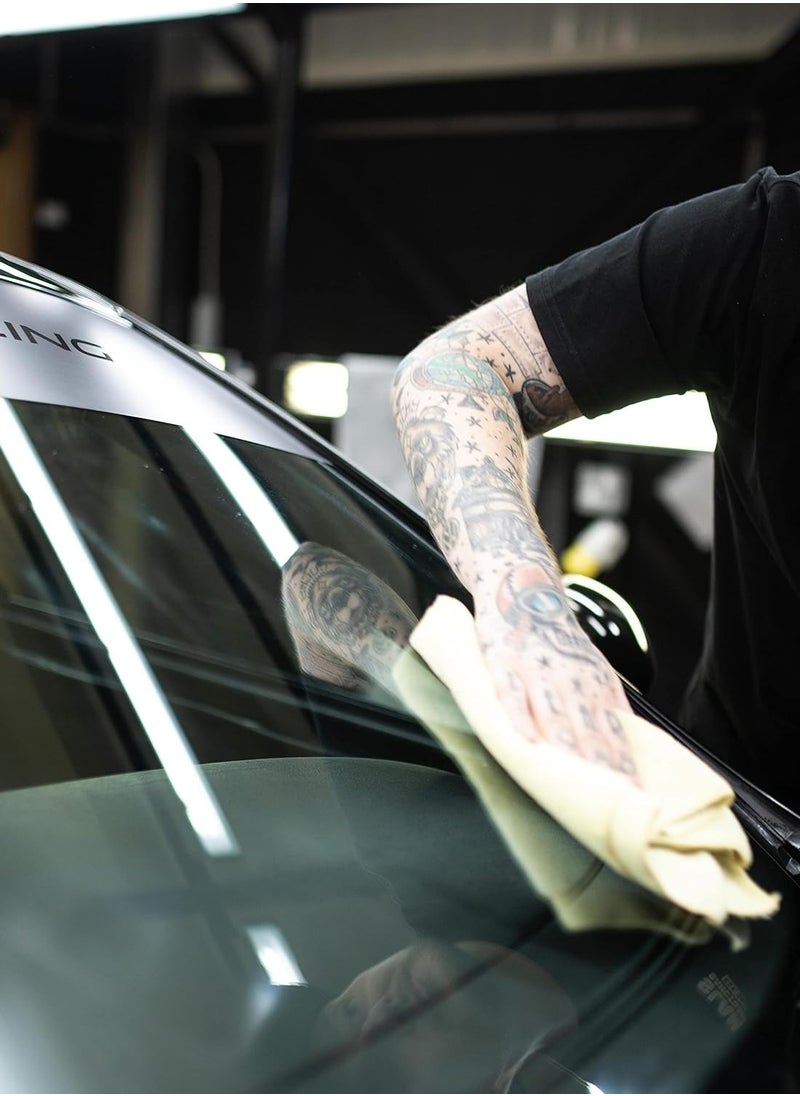 Meguiars - Car Glass Polish and Water Repellent Sealant 118ml with Applicator Sponge – Enhances Rain Visibility and Easy to Use - Image 1