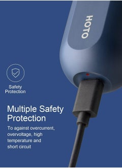 HOTO Electric Cordless Screwdriver 3.6V – 1500mAh USB Rechargeable, All-in-One Power Tool with Manual-Automatic Mode, 2 S2 Steel Long Bits – Ideal for Circuit & Electronics Repair, DIY, and Home Projects  - Image 4
