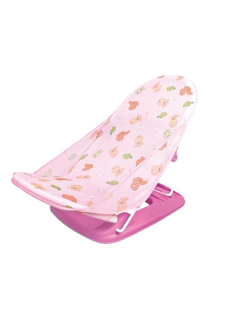 Tiibaby Foldable Deluxe Baby Bath Seat (Pink ) - Image 1