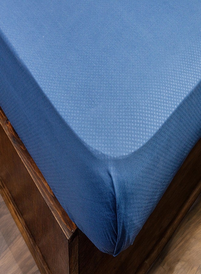 باشاهوم طقم ملاية ساده بأستك من الأركان طول 2متر *ارتفاع 30سم- تمتعي بنعومه والراحة  -نسيج متماسك وصحي وعملي في الغسيل - Image 2