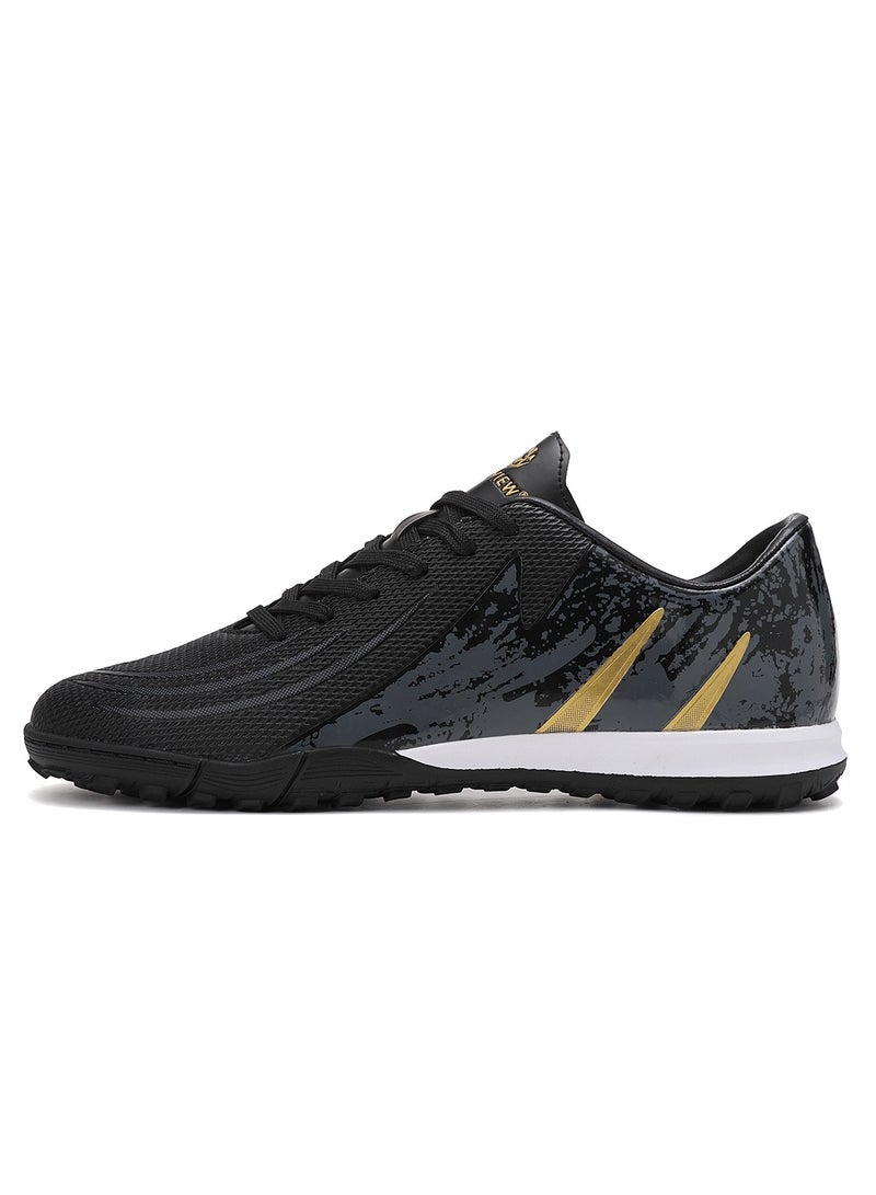 Sky View Men's And Women's Soccer Shoes Cleats Professional IC/IN Low-Top Athletic Turf Football Shoes Outdoor/Indoor Professional Futsal Football Training Sneakers For Unisex  - Image 2
