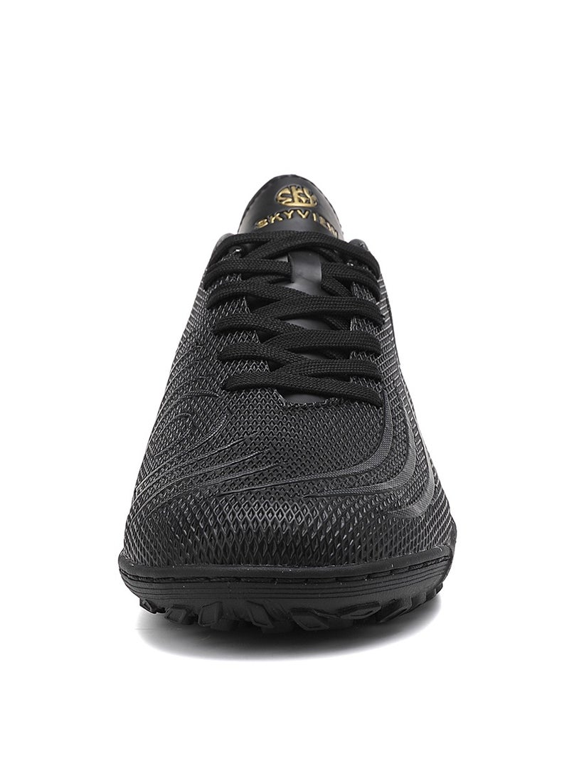 Sky View Men's And Women's Soccer Shoes Cleats Professional IC/IN Low-Top Athletic Turf Football Shoes Outdoor/Indoor Professional Futsal Football Training Sneakers For Unisex  - Image 3